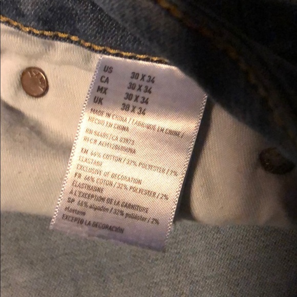 American Eagle Jeans Original Straight 30x34 - Picture 5 of 5